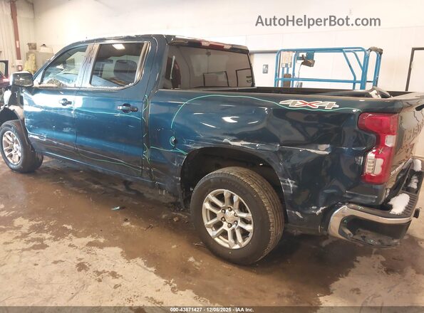 3GCPDKEK7NG520031 2022 CHEVROLET SILVERADO Blue Rear left