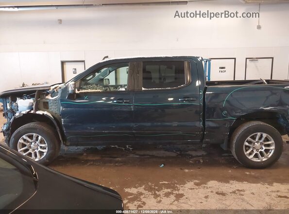 3GCPDKEK7NG520031 2022 CHEVROLET SILVERADO Blue 360 interior view