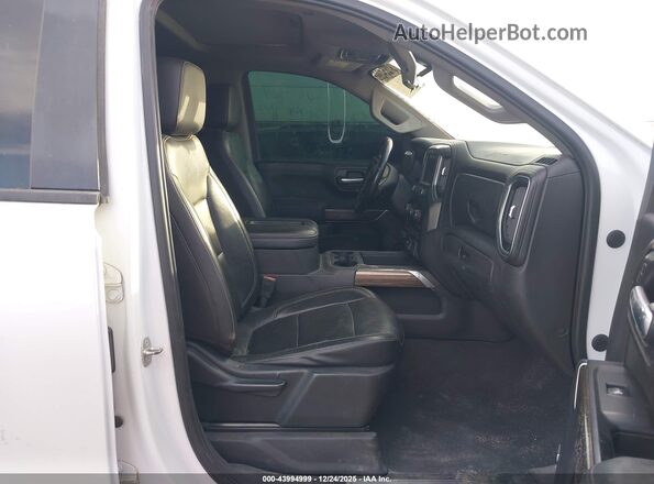 3GCPWDED0LG296864 2020 CHEVROLET SILVERADO White Widok wnętrza z przodu