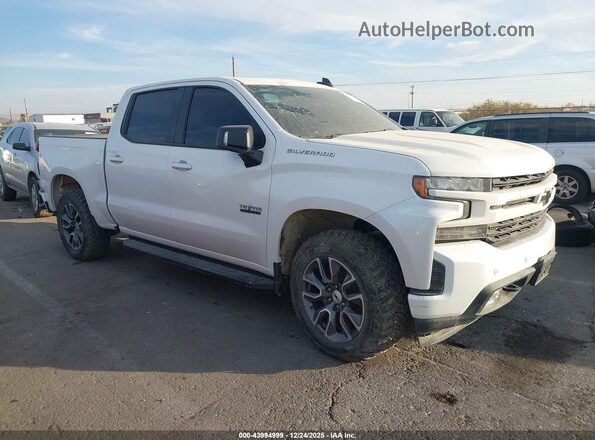 3GCPWDED0LG296864 2020 CHEVROLET SILVERADO White Widok wnętrza z tyłu