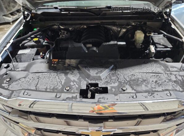 3GCUKREC1GG220109 2016 CHEVROLET 1500 Серебряный Вид задней части салона