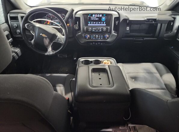 3GCUKREC1GG220109 2016 CHEVROLET 1500 Серебряный Вид панели приборов