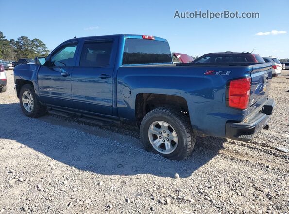 3GCUKREC4JG167557 2018 CHEVROLET 1500 Blue Rear left