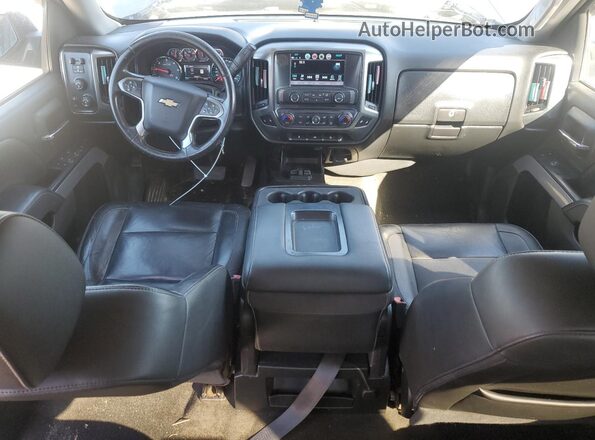 3GCUKREC4JG167557 2018 CHEVROLET 1500 Blue Dashboard view