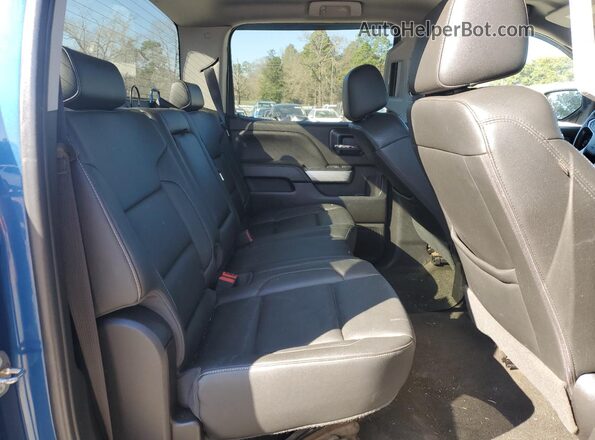 3GCUKREC4JG167557 2018 CHEVROLET 1500 Blue Rear seats view