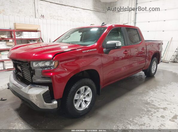3GCUYDED2MG377315 2021 CHEVROLET SILVERADO Red Front left