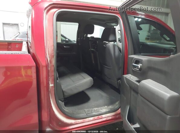 3GCUYDED2MG377315 2021 CHEVROLET SILVERADO Red VIN sticker view
