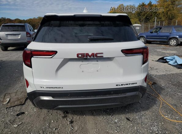 3GKALMEG9TL145753 2026 GMC TERRAIN White Вид ззаду