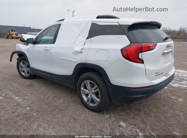 3GKALMEV0JL222909 2018 GMC TERRAIN White უკანა მარცხენა