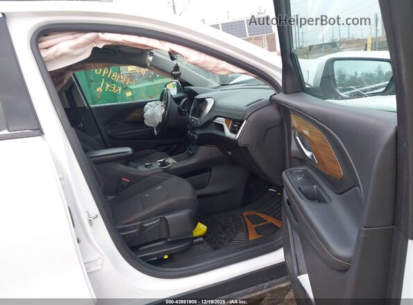 3GKALMEV0JL222909 2018 GMC TERRAIN White წინა სალონის ხედი