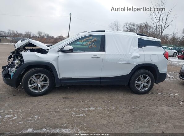 3GKALMEV0JL222909 2018 GMC TERRAIN White სალონის 360-გრადუსიანი ხედი