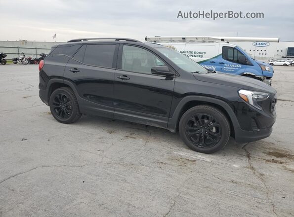 3GKALMEV3ML335645 2021 GMC TERRAIN Black Przód prawy