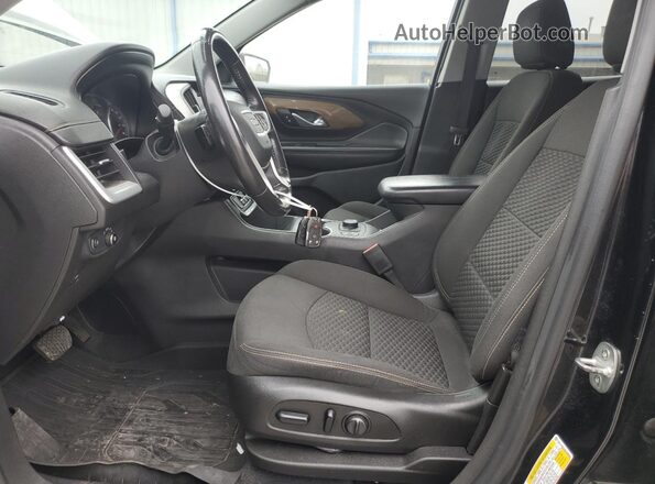 3GKALMEV3ML335645 2021 GMC TERRAIN Black Widok wnętrza z przodu