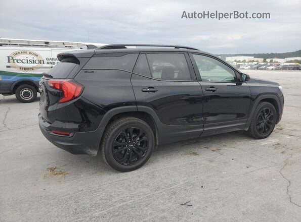 3GKALMEV3ML335645 2021 GMC TERRAIN Black Tył prawy