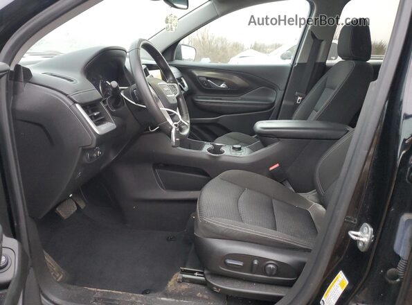 3GKALMEV4NL147010 2022 GMC TERRAIN Black Widok wnętrza z przodu