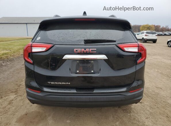 3GKALMEV4NL147010 2022 GMC TERRAIN Black Widok z tyłu