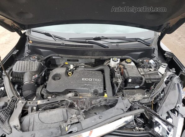 3GKALMEV4NL147010 2022 GMC TERRAIN Black Widok komory silnika