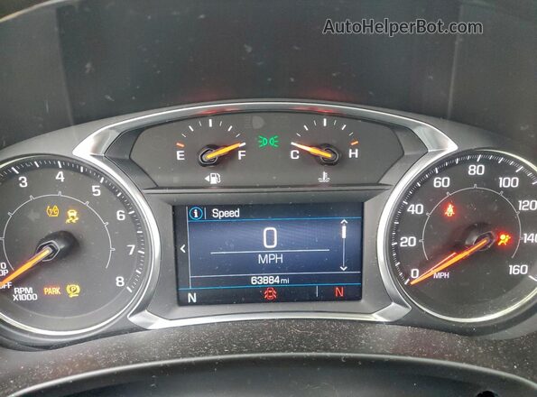 3GKALMEV9ML363353 2021 GMC TERRAIN White Vista del cuadro de instrumentos