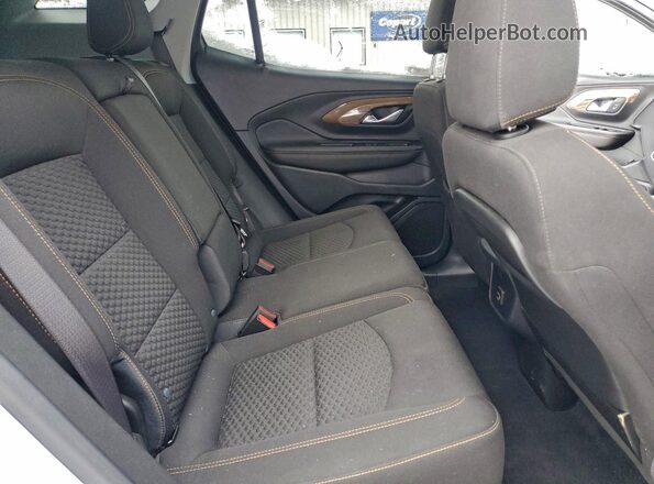3GKALMEV9ML363353 2021 GMC TERRAIN White Vista interior trasera