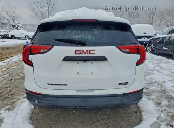 3GKALMEV9ML363353 2021 GMC TERRAIN White Vista trasera