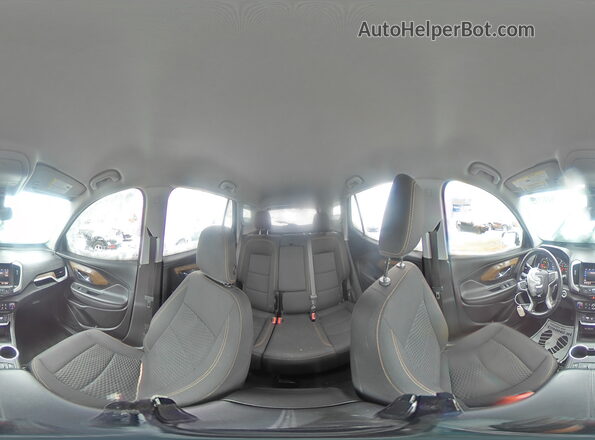 3GKALMEV9ML363353 2021 GMC TERRAIN White Vista interior de 360 grados