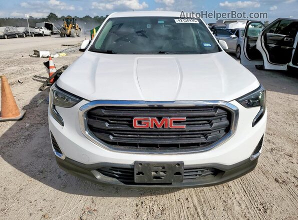 3GKALMEXXJL179987 2018 GMC TERRAIN White Դիմացի տեսք