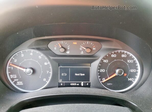 3GKALMEXXJL179987 2018 GMC TERRAIN White Սարքավորումների վահանակի տեսք