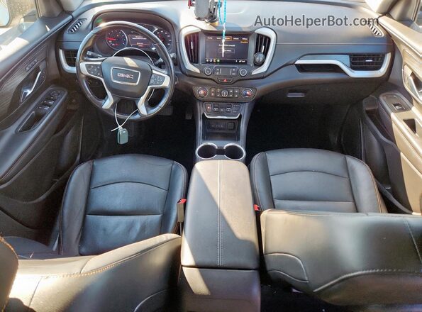 3GKALPEV0ML328587 2021 GMC TERRAIN Gray Առջևի վահանակի տեսք