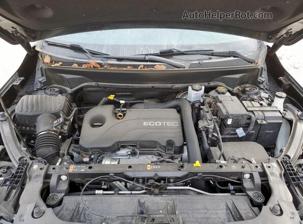3GKALPEV5ML383861 2021 GMC TERRAIN Black ძრავის განყოფილების ხედი