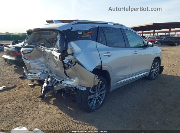3GKALSEX1JL298922 2018 GMC TERRAIN Silver Tył prawy
