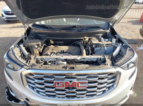 3GKALSEX1JL298922 2018 GMC TERRAIN Silver Widok z tyłu