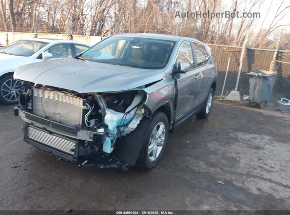 3GKALTEG2RL308021 2024 GMC TERRAIN Gray წინა მარცხენა ხედი სამი მეოთხედიდან