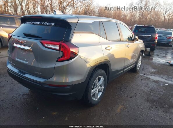 3GKALTEG2RL308021 2024 GMC TERRAIN Gray უკანა მარჯვენა