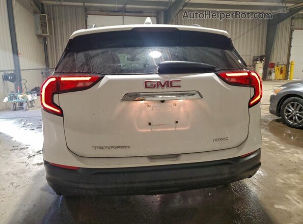 3GKALTEV0ML302564 2021 GMC TERRAIN White Rear view