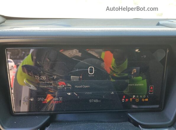 3GKALUEG0SL276553 2025 GMC TERRAIN White Вид щитка приладів
