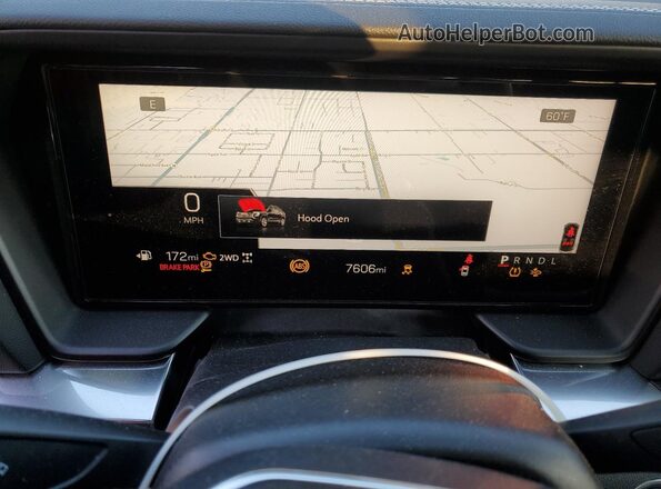 3GKALUEG2TL180814 2026 GMC TERRAIN Blue Instrument cluster view