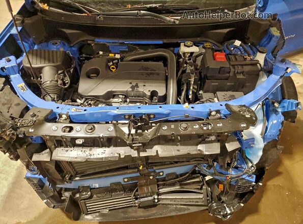 3GKALUEG8TL135604 2026 GMC TERRAIN Blue Vista del compartimento del motor