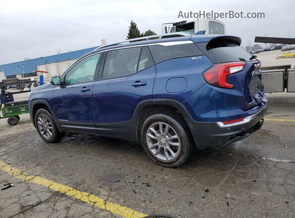 3GKALVEG0PL117030 2023 GMC TERRAIN Blue Задня ліва чверть