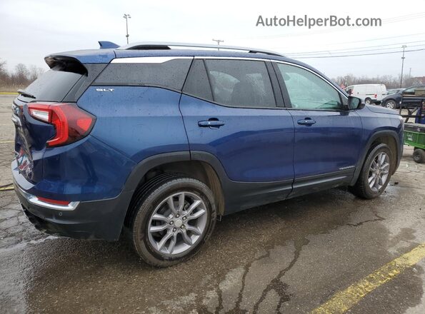 3GKALVEG0PL117030 2023 GMC TERRAIN Blue Задня права чверть