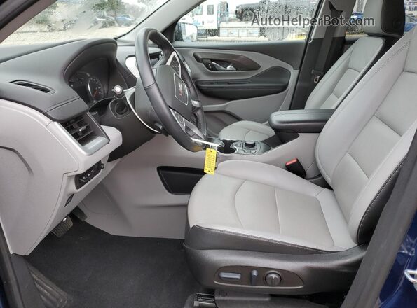 3GKALVEG0PL117030 2023 GMC TERRAIN Blue Вид салону спереду