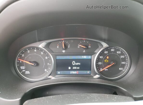 3GKALVEG0PL117030 2023 GMC TERRAIN Blue Вид щитка приладів