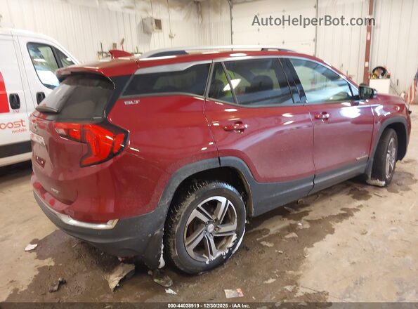 3GKALVEV0JL288267 2018 GMC TERRAIN Red Trasero derecho