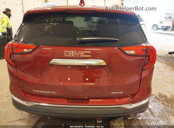 3GKALVEV0JL288267 2018 GMC TERRAIN Red 