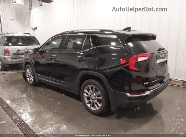 3GKALVEV2NL268236 2022 GMC TERRAIN Black Tył lewy