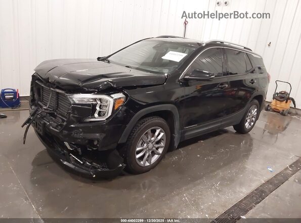 3GKALVEV2NL268236 2022 GMC TERRAIN Black Przód lewy
