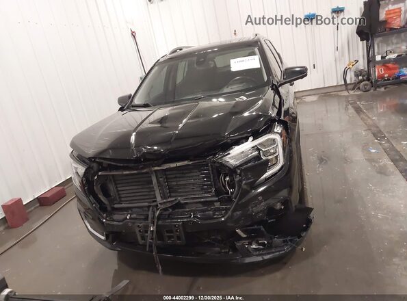 3GKALVEV2NL268236 2022 GMC TERRAIN Black Widok wnętrza z tyłu