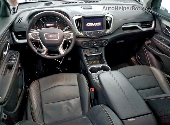 3GKALVEV6ML388698 2021 GMC TERRAIN White Widok deski rozdzielczej
