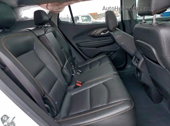 3GKALVEV6ML388698 2021 GMC TERRAIN White Widok wnętrza z tyłu