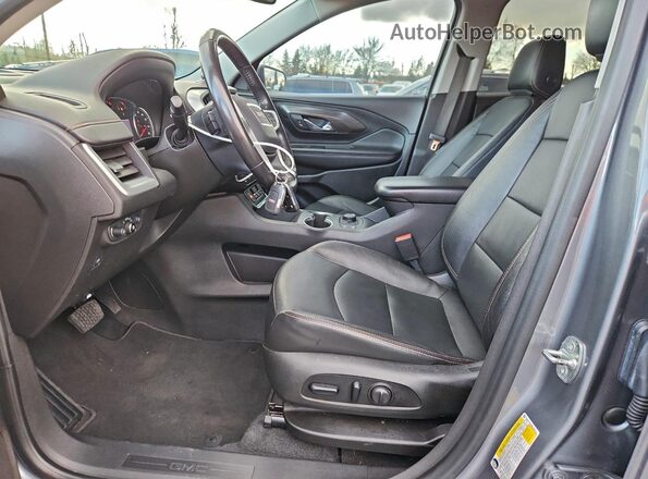 3GKALVEV6ML390743 2021 GMC TERRAIN Gray Vista del salpicadero