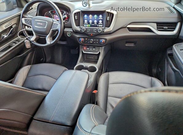 3GKALVEV6ML390743 2021 GMC TERRAIN Gray Vista del cuadro de instrumentos